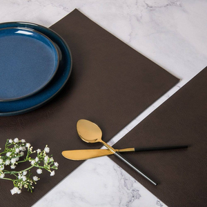 Modern Silicone <b>Rectangle</b> <b>Placemats</b> Non-Slip Grey Thickness Table Mats for Dining Custom requirements - Product Image 5