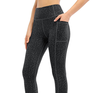 Ropa Deportiva para Gimnasio, Leggings Deportivos Casuales Transpirables para Mujer, de Alta Elasticidad, Compresión, Secado Rápido, Largo hasta el Tobillo - Product Image 3