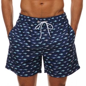 Shorts de sport décontractés unisexe à séchage rapide, taille haute, avec cordon de serrage, en polyester uni, coupe ample et légère - Product Image 2
