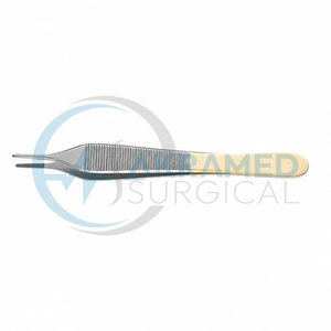 Pinzas Quirúrgicas Adson 1x2 con Dientes, de Acero Inoxidable, Pinzas Dentales Reutilizables con Certificación CE - Product Image 2