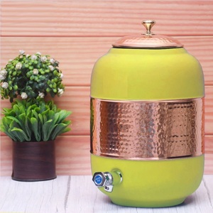Elegante Dispensador de Agua Ecológico de Doble Pared de Cobre con Grifo Antiderrames para Servir de Forma Saludable y Conveniente, Compre Directamente del Proveedor - Product Image 4