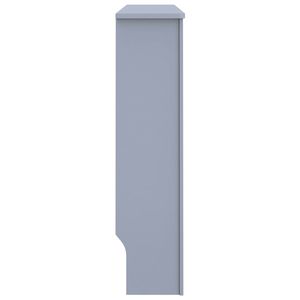 Cache-radiateur en MDF anthracite 44,1''x7,5''x32,1'' Accessoire de mobilier - Product Image 4