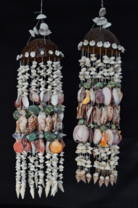 Handmade Eco-Friendly Natural Seashell Love Angel Wind Chime <b>Beaded</b> <b>Curtain</b> Living Room Decor - Product Image 3