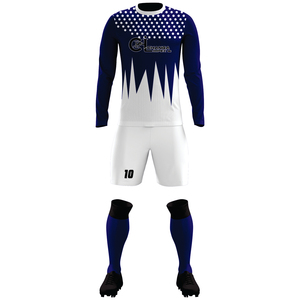 Uniforme Profesional para Partidos de Fútbol con Ajuste Deportivo de Compresión - Product Image 1