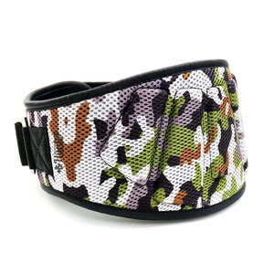 เข็มขัดยกน้ำหนักออกกำลังกายทำจากหนังสำหรับผู้หญิงอุปกรณ์เสริมสำหรับยิมปรับแต่งได้ - Product Image 1