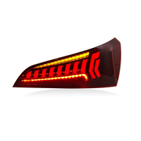 Feux arrière LED complets JY pour Audi Q5 2009-2017, lentille transparente, nouveaux, Plug and Play, clignotants dynamiques de haute qualité