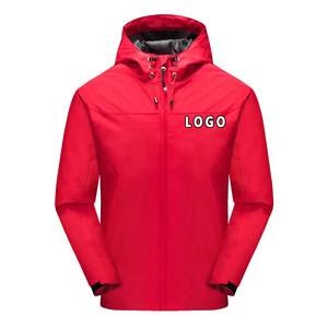 เสื้อแจ็คเก็ตกันลมสำหรับผู้ชาย ไซส์ใหญ่ สำหรับกิจกรรมกลางแจ้ง ฤดูใบไม้ร่วง รับสกรีนโลโก้ ขายส่ง ระบายอากาศได้ดี กันน้ำ กันลม เหมาะสำหรับการเดินป่า - Product Image 1