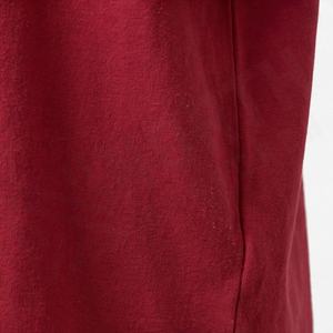 Ensemble deux pièces pour femme, couleur personnalisable, t-shirt coupe classique, short au-dessus du genou, en mélange de coton uni, ensembles de survêtements d'été pour l'entraînement - Product Image 5