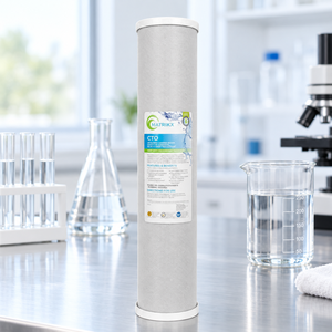 Filtre à eau Big Blue Original importé, haute efficacité, au charbon actif, pour systèmes de filtration d'eau pour toute la maison, 20 x 4,5 pouces, le plus bien noté - Product Image 1