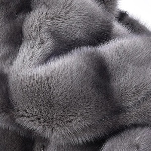 Manteau de luxe en vraie fourrure de vison pour femme, veste d'hiver réversible imperméable de qualité supérieure avec capuche surdimensionnée, épaisse, chaude et respirante - Product Image 6