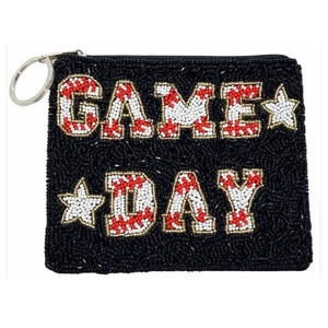 กระเป๋าใส่เหรียญลูกปัดขนาดเล็กพร้อมซิปปิด กระเป๋าปักมือสำหรับใส่กุญแจ เงินสด บัตร และเครื่องสำอาง - ของขวัญวันเกิดสำหรับเธอ - Product Image 6