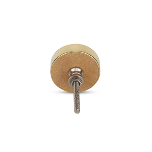 Shubham Handcrafted Round <b>Brown</b> Marble Drawer <b>Wardrobe</b> Knob <b>Brown</b> Round Unique Cupboard Door Knob - Product Image 3