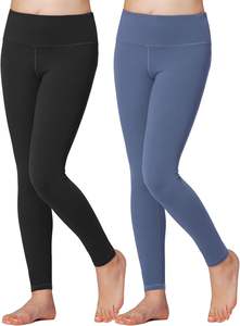 Leggings de Poliéster Tejido para Niños, Uso Diario, Elásticos, Transpirables, Cintura Elástica Suave, Ropa Casual para Jugar, Ir a la Escuela, Moda Infantil - Product Image 5