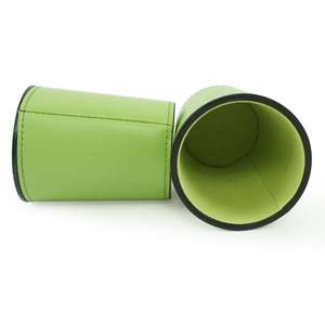 ชุดถ้วยลูกเต๋าคุณภาพสูง เงียบสงบ เหมาะสำหรับบาร์ ไนท์คลับ ชุดถ้วยลูกเต๋าหนังสั่งทำยอดนิยม - Product Image 5