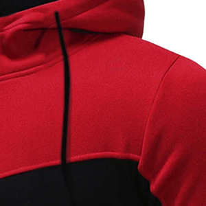 Conjunto Deportivo Personalizado con Logotipo Tejido para Hombre, Sudadera con Capucha de Forro Polar, Dos Piezas, Transpirable, para Gimnasio y Running, Invierno 2026 - Product Image 5