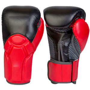 Gants de boxe durables, personnalisables avec votre propre logo, gants de boxe noirs et dorés - Product Image 2