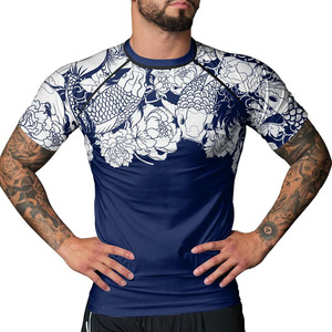 Cool Dry <b>Compression</b> Long Sleeve Base Layer Athletic Sports Men's Plus Size Crew Neck T-<b>Shirts</b> Four-Way Stretch Breathable - Product Image 2