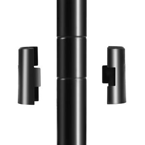 ชั้นวางของเหนือเครื่องซักผ้า/เครื่องอบผ้าแบบปรับได้ 6 ชั้น 2 แถว พร้อมราวแขวนและตะขอ ชั้นวางเครื่องซักผ้าสองแถว - Product Image 6