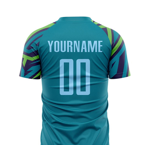 Uniforme de Fútbol de Poliéster Sublimado Personalizado de Alta Calidad, Talla Grande, Manga Corta, Transpirable, Ecológico, Ropa Deportiva de Verano - Product Image 6
