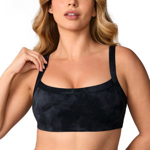 Sujetador Deportivo de Yoga de Talla Grande con Soporte Alto y Logotipo Personalizado en la Parte Delantera, Suave, Transpirable, Ecológico y de Secado Rápido para Gimnasio y Fitness - Product Image 1