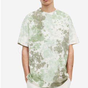 Camiseta de Hombre con Lavado Ácido de Larga Duración, 100% Algodón, Transpirable, Estilo Casual de Verano - Product Image 1