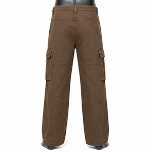 Pantalon cargo pour homme, extensible, pour la randonnée, la chasse, décontracté, multi-poches, grande taille - Product Image 2