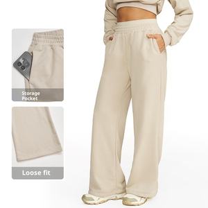 Pantalones Deportivos Personalizados de Primera Calidad con Logotipo, Pantalones Jogger de Algodón de Alta Calidad para Mujer - Product Image 3