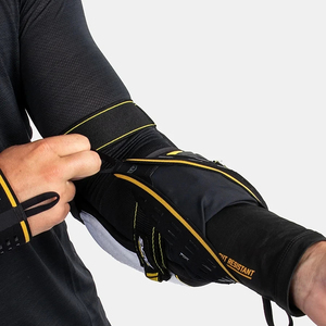 Maillot de hockey sur glace d'hiver à manches raglan, logo frontal, résistant aux coupures, respirant, en maille extensible 4 directions, sous-couche en poly. - Product Image 2