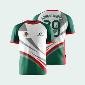 Camiseta de Fútbol Personalizada para Fanáticos del Fútbol Unisex 2026, para Aficionados al Fútbol, OEM, Transpirable, 100% Poliéster, Secado Rápido, Venta al Por Mayor - Product Image 4