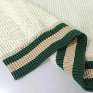 Camiseta de Punto de Algodón con Logotipo Bordado Personalizado al por Mayor, Polo de Hombre de Alta Calidad - Product Image 4