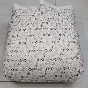 Tissu en polyester georgette respirant imprimé et brodé, écologique et de qualité supérieure, pour robes de mariée et sacs de créateur - Product Image 4
