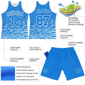 Uniformes de basket-ball en gros, logo personnalisé, maillot et short de sport à séchage rapide, fabrication OEM - Product Image 3