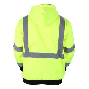 Chaqueta de Seguridad de Alta Visibilidad para Construcción para Hombre, la Más Vendida, Precio Económico, Impermeable, Ligera y Reflectante - Product Image 3
