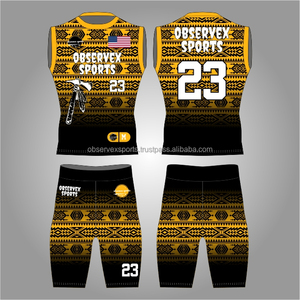 7v7 Uniform Custom Best <b>Compression</b> Fit Fully Sublimation Flag Football Uniform Quick Dry Breathable 7on7 Uniform - Product Image 1