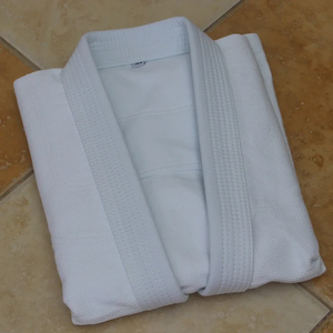 Uniforme de Karate Blanco, Conjunto Tradicional de Artes Marciales para Práctica - Product Image 2