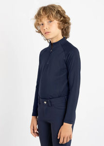 Haut de sous-vêtement équestre pour enfants 2026 – Tissu extensible doux, coupe élégante, vêtements d'équitation de haute qualité, sous-vêtements d'équitation de qualité supérieure - Product Image 2
