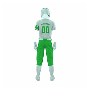 Uniforme de baseball à rayures traditionnelles Solid Trader Ultimate Comfort Dry Fit Engineering avec coutures renforcées résistantes - Product Image 4
