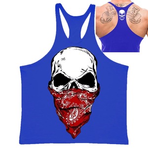 Débardeur imprimé tendance pour hommes, respirant, à séchage rapide, sans manches, pour la gym, l'entraînement physique, la musculation, décontracté, été - Product Image 1