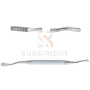 Lima para Huesos de 7 Pulgadas, Instrumento Quirúrgico Ortopédico Premium, Lima para Modelar Huesos, Acero Inoxidable, Herramienta Médica Reutilizable de SurgiRight - Product Image 4