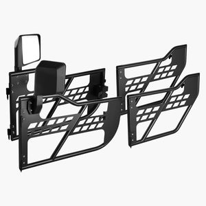 Specchietti retrovisori a tubo per Jeep 4 porte, stile caccia, certificati DOT, accessori Jeep per specchietti posteriori di camion - Product Image 5