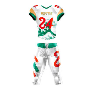 เสื้ออเมริกันฟุตบอลแบบยูนิเซ็กซ์ ฤดูกาลใหม่ 2026 ระบายอากาศได้ดี แขนสั้น ปักลายวิบวับ สำหรับฤดูร้อน ไซส์พลัส ผ้าโพลีเอสเตอร์ 100% - Product Image 2