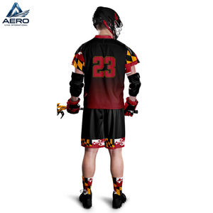 Uniforme Deportivo de Lacrosse al Por Mayor, Nuevo, Hecho a Mano, Cómodo, del Mejor Proveedor, con el Estilo Más Reciente, Logotipo Personalizado y Diseño Innovador - Product Image 4