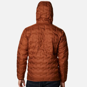 Veste matelassée à capuche pour <span class=keywords><strong>homme</strong></span> <span class=keywords><strong>Columbia</strong></span>, motif géométrique, coupe-vent, polyester, <span class=keywords><strong>manteau</strong></span> d'hiver, style décontracté, coupe régulière - Product Image 3