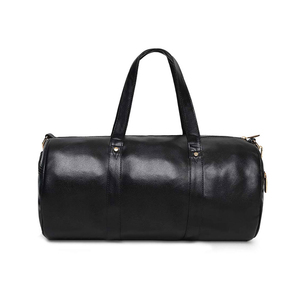 High Quality Leather <b>Duffel</b> <b>Bag</b> Vintage Travel Weekender <b>Bag</b> OEM Supplier Manufacturer - Product Image 3