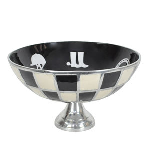 Frutero decorativo estilo pedestal, accesorios de mesa y centro de mesa, cuencos hechos a mano para servir nueces, galletas y bocadillos. - Product Image 3