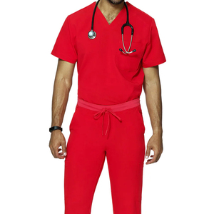 Tenues Médicales Classiques de Haute Qualité en Coton, Polyester et Spandex – Vêtements d'Infirmières en Gros – Uniformes d'Hôpital Haut de Gamme – Blouses Médicales - Product Image 3