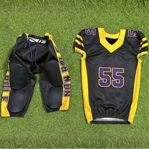 Pantalones de Fútbol Americano Sublimados Elásticos para Entrenamiento, Uniforme de Fútbol Americano Personalizado para Equipos, Colores Vibrantes - Product Image 1