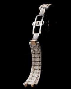 Montre de luxe ETA entièrement sertie de diamants Moissanite VVS - Bijoux Hip-hop - Autres bijoux - Cadran et boîtier en cristal de saphir ancien - Product Image 5