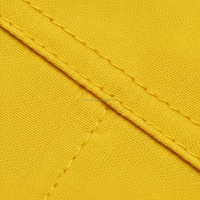 Uniforme de personnel unisexe jaune respirant, sur mesure, OEM, vente en gros