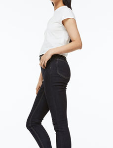 กางเกงทรงดินสอเอวสูง กางเกงลำลองผู้หญิง กางเกงยีนส์ยืด กางเกงยีนส์รัดรูปผู้หญิง 2026 กางเกงเอวใหญ่ ขายส่ง - Product Image 2